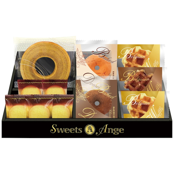 [スイーツアンジュ]ベルギーワッフルと焼菓子セット