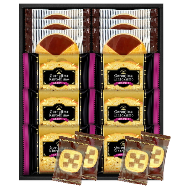 五郎島金時いもケーキ&ゴーフレット+クッキー