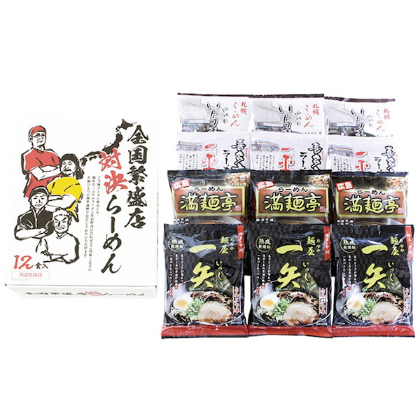 [エン・ダイニング]全国繁盛店対決ラーメン12食