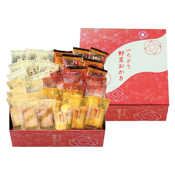 いろどり野菜おかき