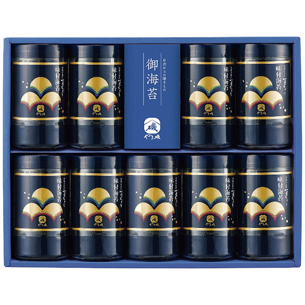 [やま磯]初摘み味付海苔セット YA9本詰