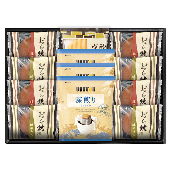 ドトールコーヒー&どら焼き 詰合せ