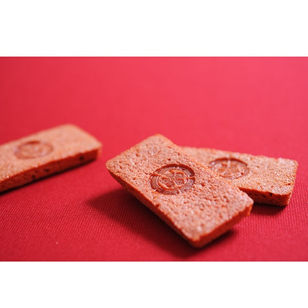 [長良園]岐阜県産の濃姫いちごを100%使った新食感の南蛮焼き菓子　信長の赤:10枚