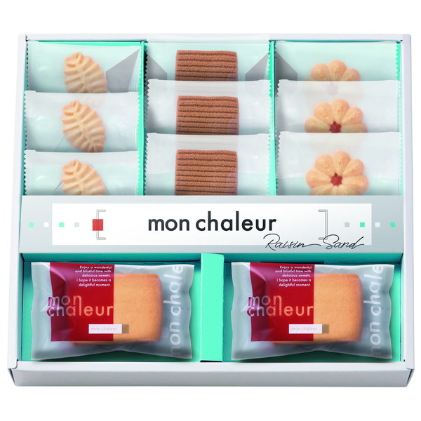 【早割対象10％OFF】[モンシャルール]レーズンサンド・クッキーセット 通常価格: 2,160円(税込)