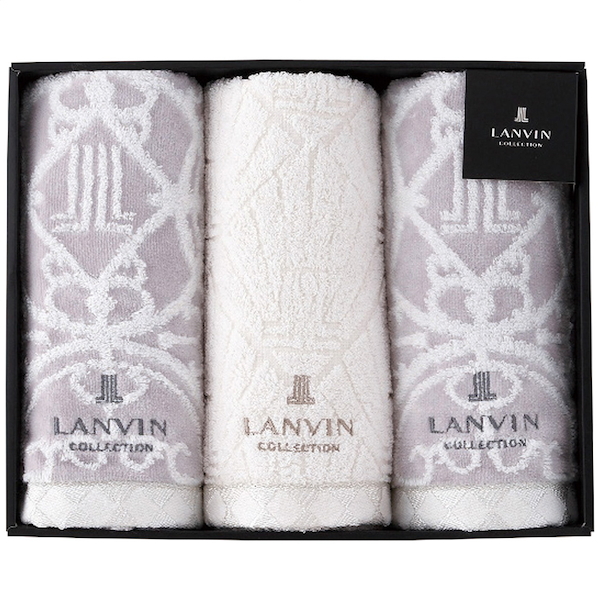 [昭和西川]ランバンコレクション フェイスタオル3枚セット