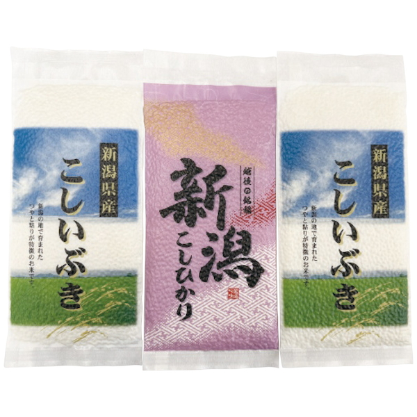 [初代田蔵]新潟米食べくらべギフトセット