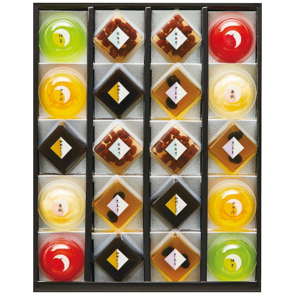[ひととえ]菓と果 ゼリー詰合せ