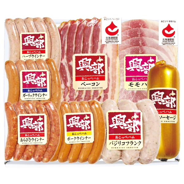 [北海道 興部ハム]興部ハムギフト【直送品】【送料込】