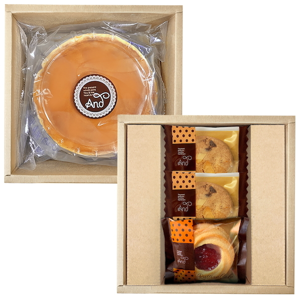 アンド　ふわふわチーズケーキセット