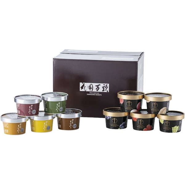 [銀座千疋屋×花園万頭]冬のアイスセレクション【直送品】【送料込】