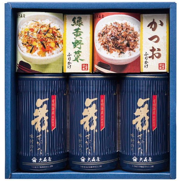 [大森屋]卓上のり・ふりかけ詰合せ