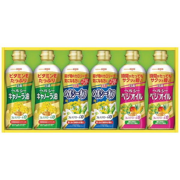 [日清オイリオ]ヘルシーオイルギフト