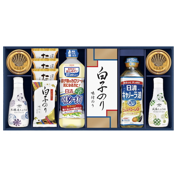 ヤマサ鮮度しょうゆ&白子のり詰合せ