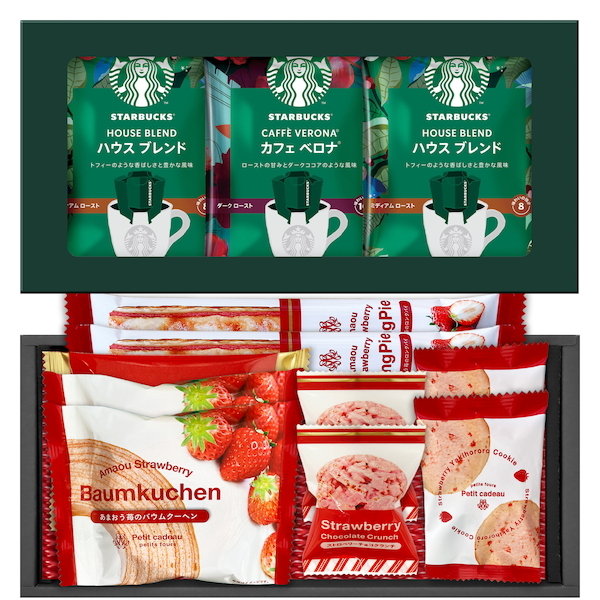 スターバックスコーヒー＆あまおうバウムスイーツセレクト