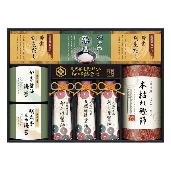 [伊賀越]天然醸造蔵仕込み 和心詰合せ