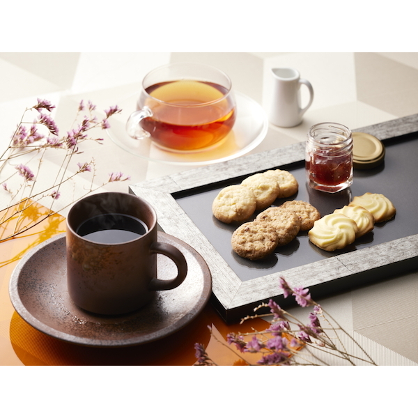 ドリップコーヒー&セイロンティーと3種類のクッキー詰合せ