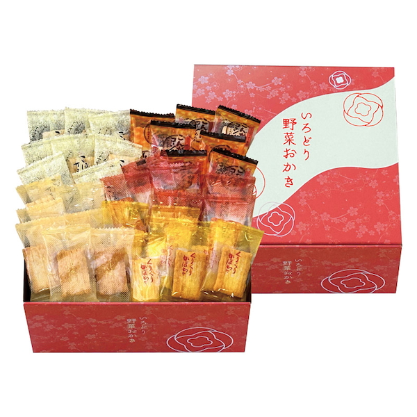 いろどり野菜おかき