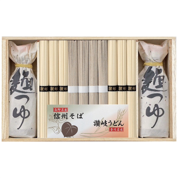 [麺匠屋]信州そば・讃岐うどん詰合せ