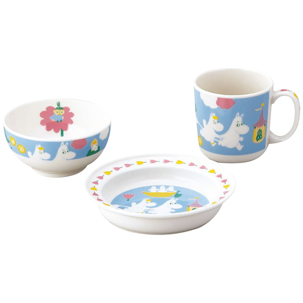 [ムーミン]お子様食器3ピースセット