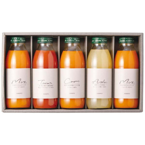 [いち粒]JOY JUICES 4種5本セット(350ml)