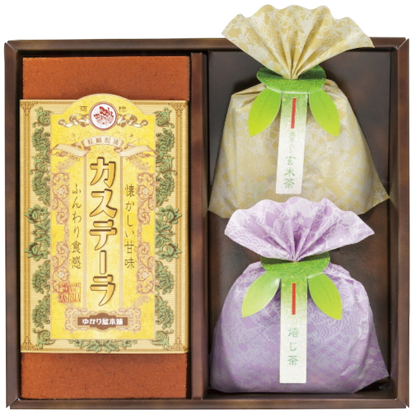 長崎製法カステーラ・緑茶詰合せ