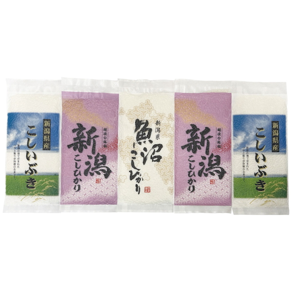[初代田蔵]新潟米食べくらべギフトセット