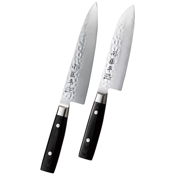 [関藤平]ダマスカス鋼包丁2本セット