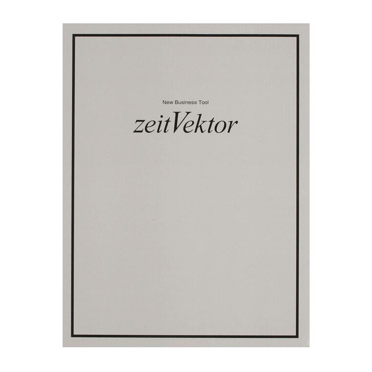 [zeitVektor]クロスペーパー クリップファイル A4
