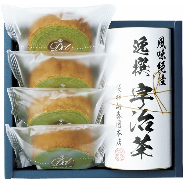 [袋布向春園本店]日本茶こだわりセット「楓」