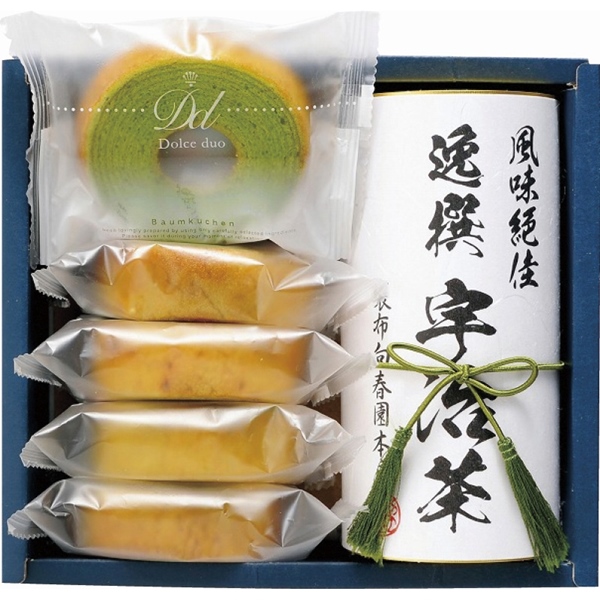 [袋布向春園本店]日本茶こだわりセット「柳」
