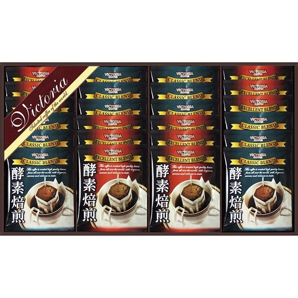 [ビクトリア珈琲]酵素焙煎ドリップコーヒーセット