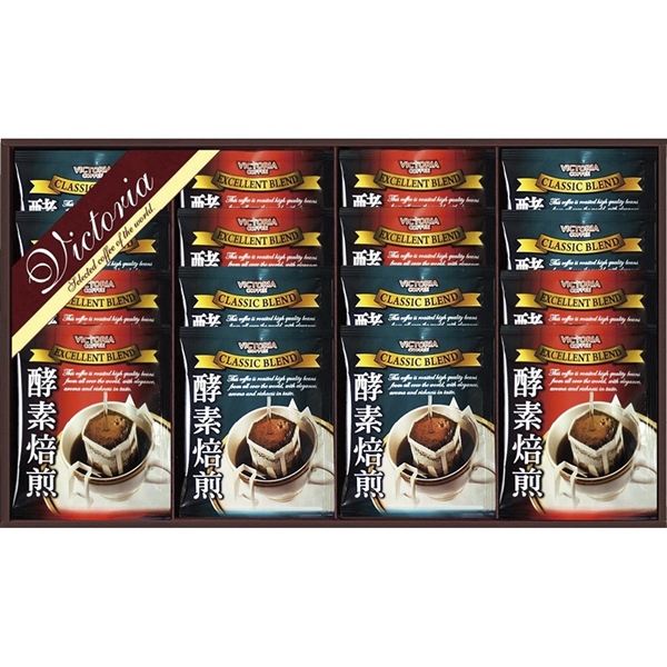[ビクトリア珈琲]酵素焙煎ドリップコーヒーセット