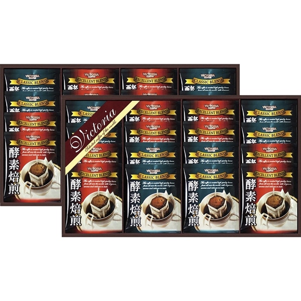 [ビクトリア珈琲]酵素焙煎ドリップコーヒーセット