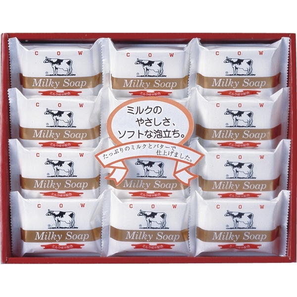[牛乳石鹸]ゴールドソープセット