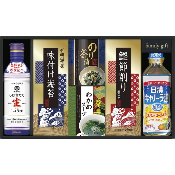 キッコーマン生しょうゆ＆和食詰合せ