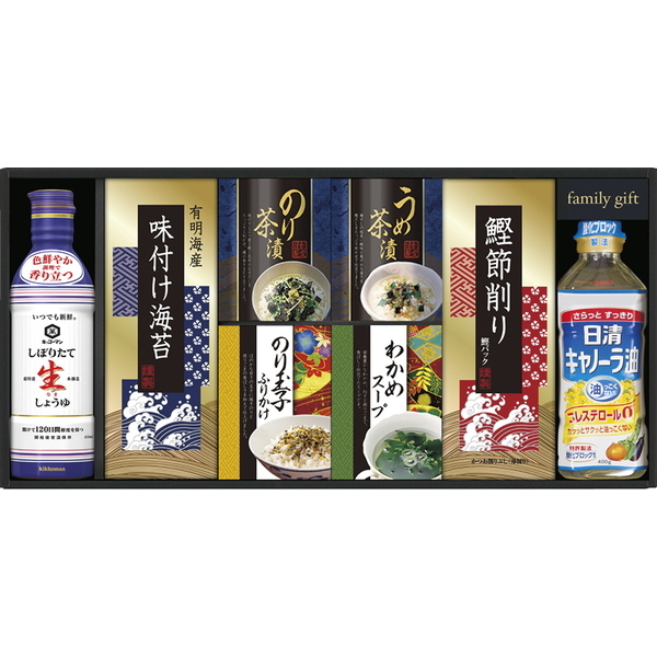 キッコーマン生しょうゆ＆和食詰合せ
