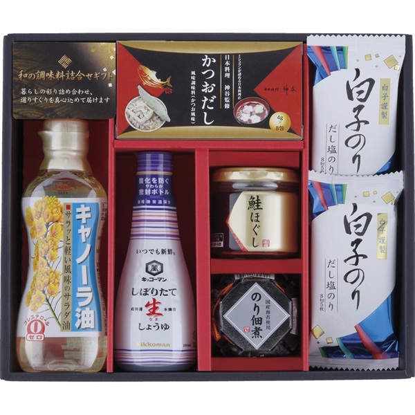和の調味料詰合せ