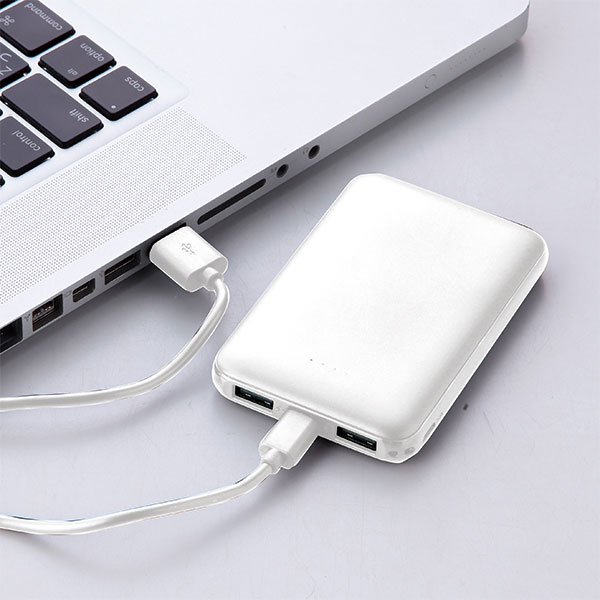 【名入れ】スリムタイプモバイルバッテリー5000