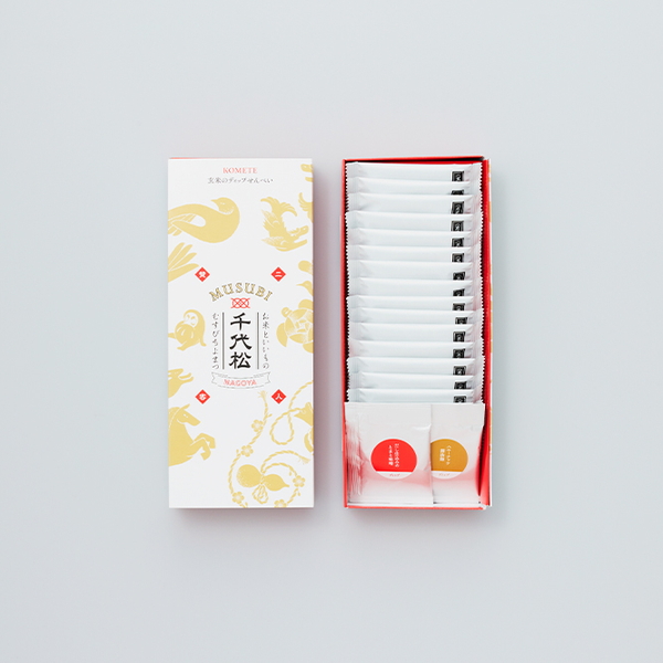 [MUSUBI千代松]玄米のディップせんべい さしすせそ玄米せんべい ミニセット