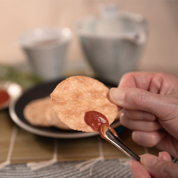 [MUSUBI千代松]玄米のディップせんべい さしすせそ玄米せんべい ミニセット