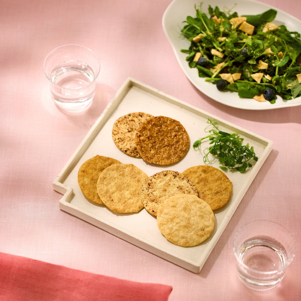 [MUSUBI千代松]玄米のディップせんべい さしすせそ玄米せんべい ミニセット