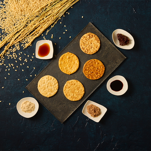 [MUSUBI千代松]さしすせそ玄米せんべい ミニセット