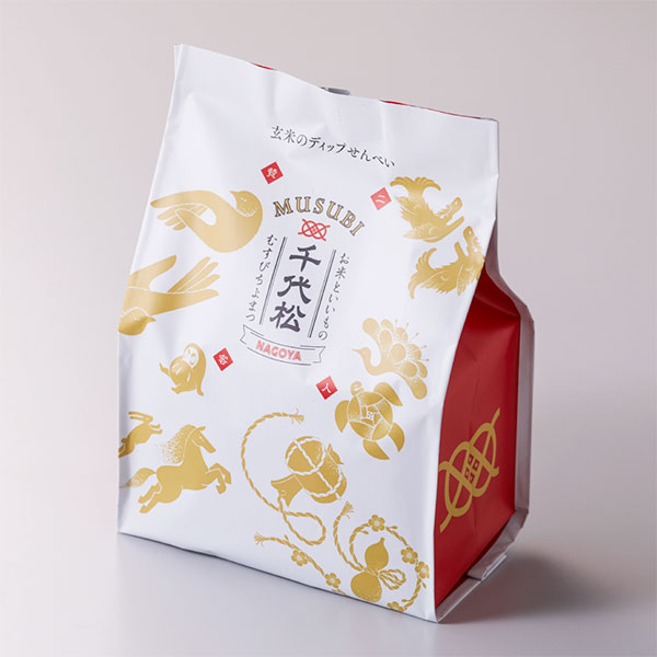 [MUSUBI千代松]玄米のディップせんべい プチ