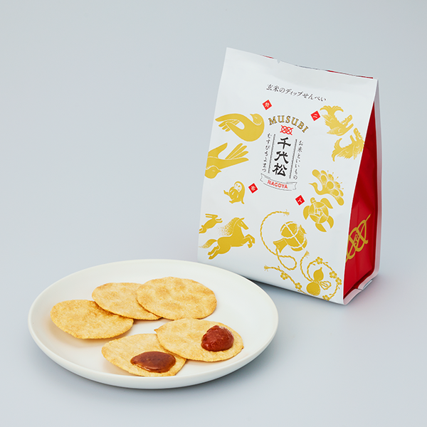 [MUSUBI千代松]玄米のディップせんべい プチ