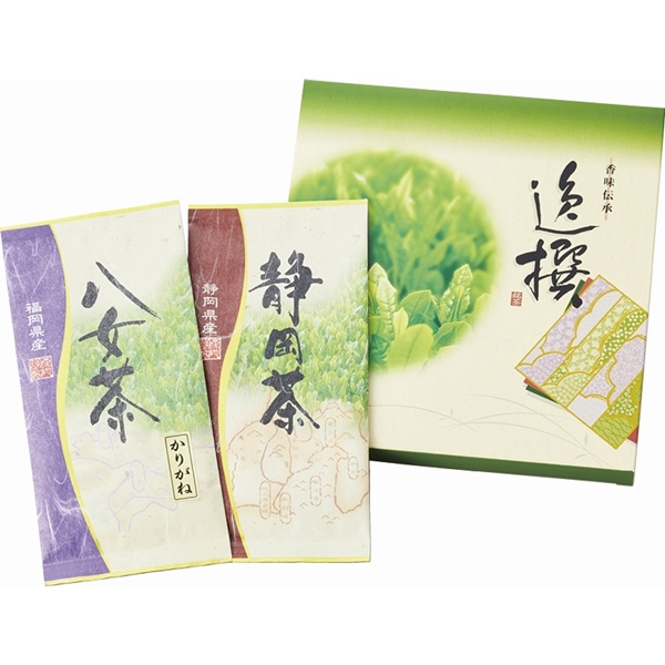 [袋布向春園本店]日本銘茶二都巡り「翠」-Midori-