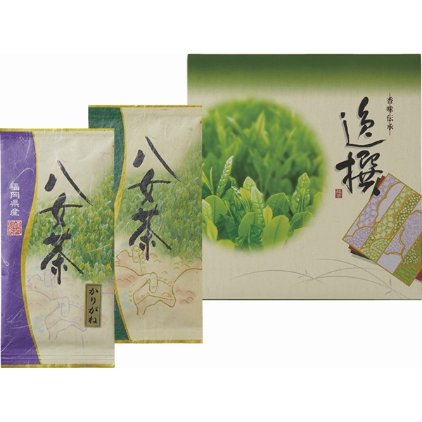 [袋布向春園本店]八女茶詰合せ