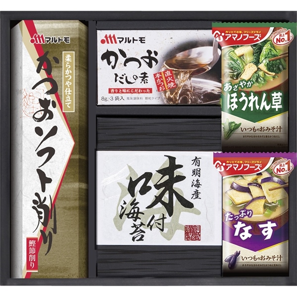 アマノフリーズドライみそ汁＆食卓詰合せ
