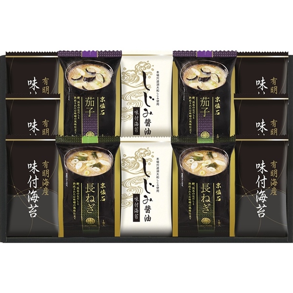 マルコメフリーズドライみそ汁&有明海産味付海苔セット