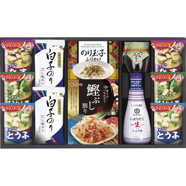 キッコーマン&アマノフーズ食卓詰合せ