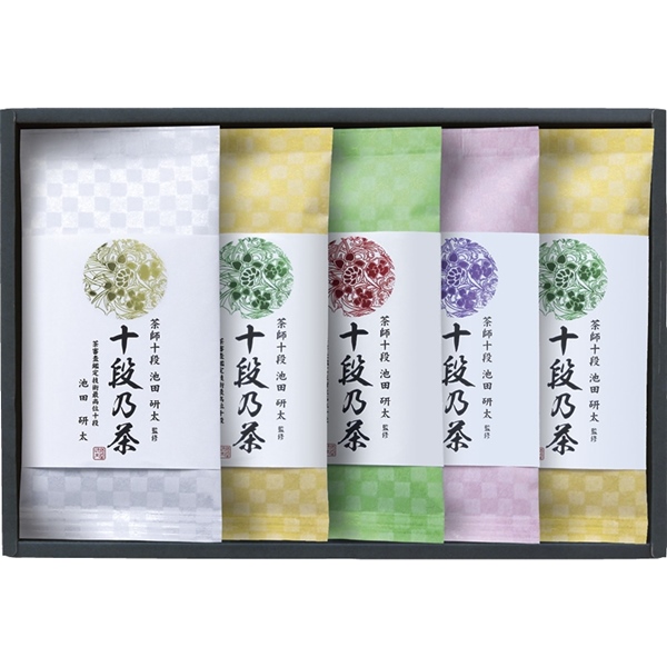 [銘茶百科 宇治森徳]最高位十段監修銘茶